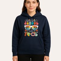 Groovy Bye Bye School Hello Pool Last Day Of School Summer Hoodie