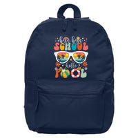 Groovy Bye Bye School Hello Pool Last Day Of School Summer 16 in Basic Backpack