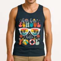 Groovy Bye Bye School Hello Pool Last Day Of School Summer Tank Top