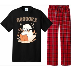 Ghost Books Bookworm Book Lover Halloween Pajama Set