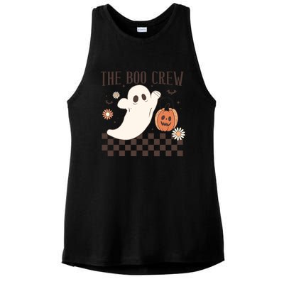 Groovy Boo Boo Crew Nurse Halloween Nurse For Women Gift Ladies PosiCharge Tri-Blend Wicking Tank