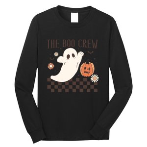 Groovy Boo Boo Crew Nurse Halloween Nurse For Women Gift Long Sleeve Shirt