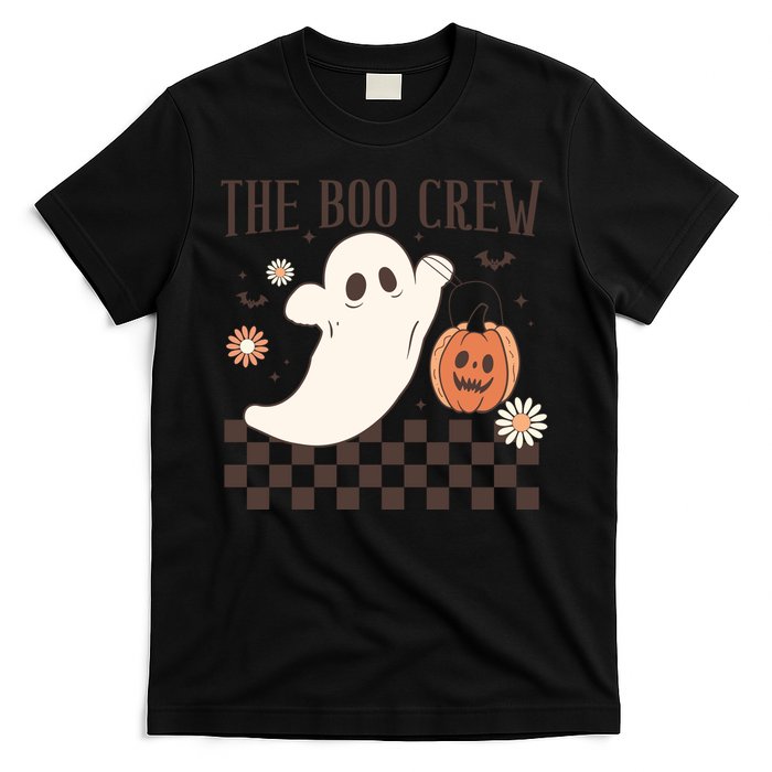 Groovy Boo Boo Crew Nurse Halloween Nurse For Women Gift T-Shirt