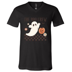 Groovy Boo Boo Crew Nurse Halloween Nurse For Women Gift V-Neck T-Shirt