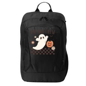 Groovy Boo Boo Crew Nurse Halloween Nurse For Women Gift City Backpack