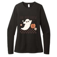 Groovy Boo Boo Crew Nurse Halloween Nurse For Women Gift Womens CVC Long Sleeve Shirt