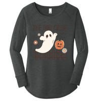 Groovy Boo Boo Crew Nurse Halloween Nurse For Women Gift Women's Perfect Tri Tunic Long Sleeve Shirt