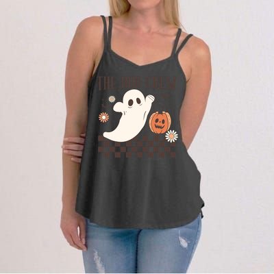 Groovy Boo Boo Crew Nurse Halloween Nurse For Women Gift Women's Strappy Tank