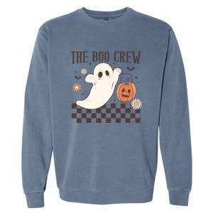 Groovy Boo Boo Crew Nurse Halloween Nurse For Women Gift Garment-Dyed Sweatshirt