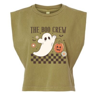 Groovy Boo Boo Crew Nurse Halloween Nurse For Women Gift Garment-Dyed Women's Muscle Tee