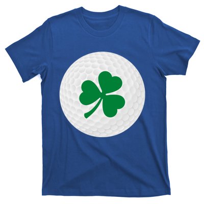 Golf Ball Clover St Patricks Day Ball Golfer Gift T-Shirt