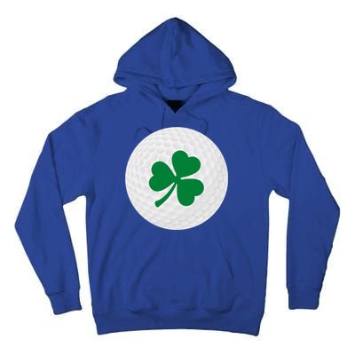 Golf Ball Clover St Patricks Day Ball Golfer Gift Tall Hoodie