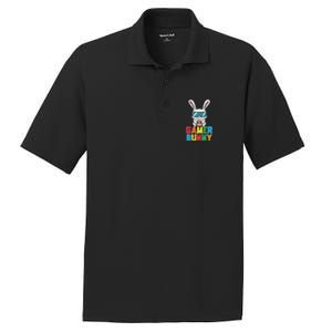 Gamer Bunny Cute Easter Video Game Gaming PosiCharge RacerMesh Polo