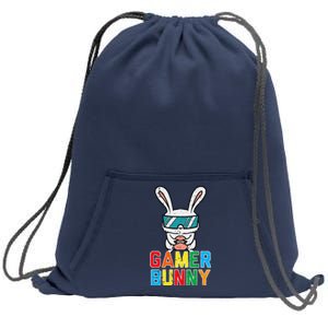 Gamer Bunny Cute Easter Video Game Gaming Sweatshirt Cinch Pack Bag