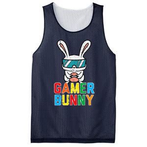 Gamer Bunny Cute Easter Video Game Gaming Mesh Reversible Basketball Jersey Tank