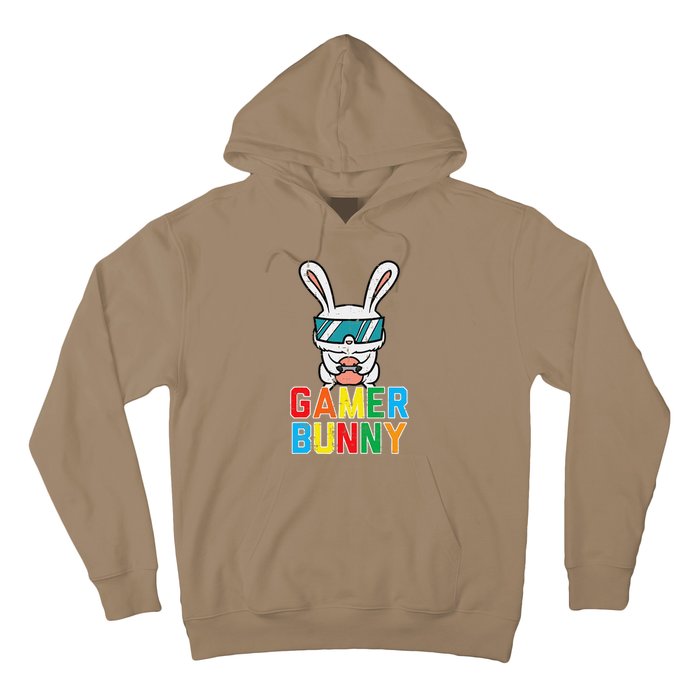 Gamer Bunny Cute Easter Video Game Gaming Hoodie