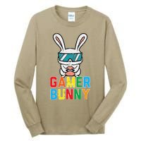 Gamer Bunny Cute Easter Video Game Gaming Tall Long Sleeve T-Shirt