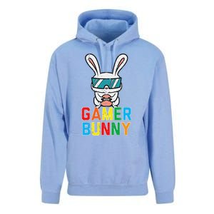 Gamer Bunny Cute Easter Video Game Gaming Unisex Surf Hoodie