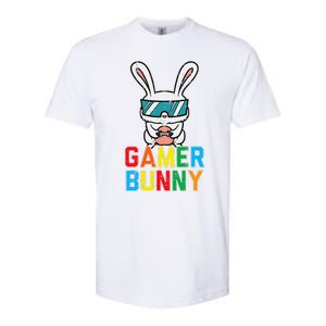 Gamer Bunny Cute Easter Video Game Gaming Softstyle CVC T-Shirt