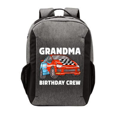 Grandma Birthday Crew Race Car Nana Racing Car Theme Vector Backpack