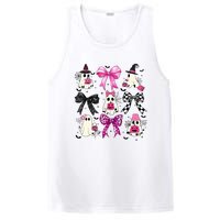 Ghost Bow Coquette Halloween Spooky Season PosiCharge Competitor Tank