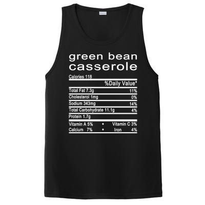 Green Bean Casserole Nutrition Facts Label PosiCharge Competitor Tank