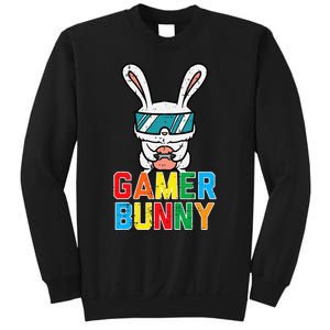 Gamer Bunny Cute Easter Video Game Gaming Sweatshirt