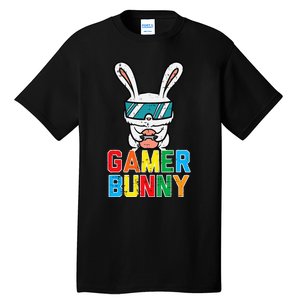 Gamer Bunny Cute Easter Video Game Gaming Tall T-Shirt