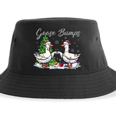 Goose Bumps Christmas Funny Xmas Holidays Sustainable Bucket Hat