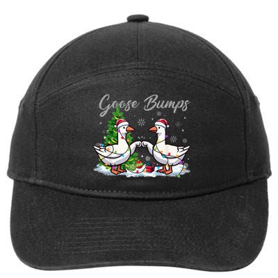 Goose Bumps Christmas Funny Xmas Holidays 7-Panel Snapback Hat