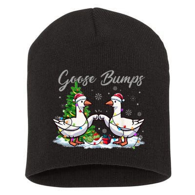 Goose Bumps Christmas Funny Xmas Holidays Short Acrylic Beanie