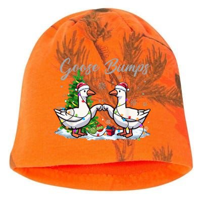 Goose Bumps Christmas Funny Xmas Holidays Kati - Camo Knit Beanie