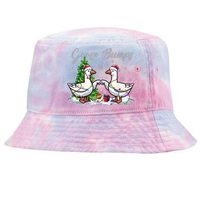 Goose Bumps Christmas Funny Xmas Holidays Tie-Dyed Bucket Hat