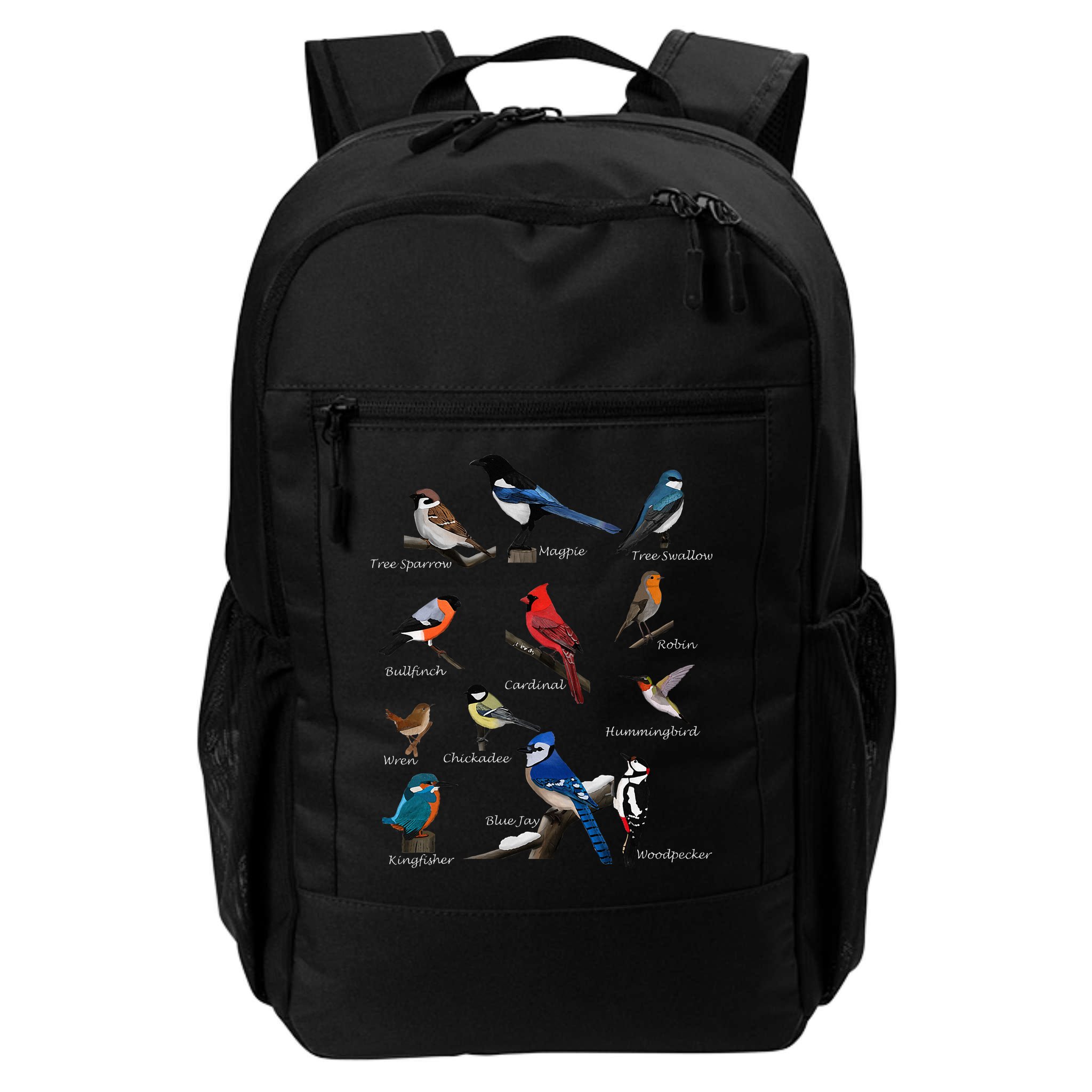Garden Birds Cardinal Blue Jay Hummingbird Robin Backpack