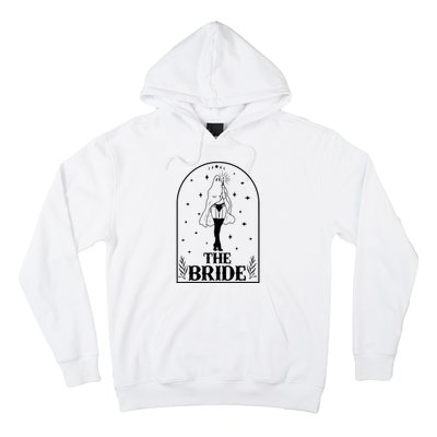 Ghost Bride Coven Witchy Gothic Wedding Bachelorette Party Hoodie