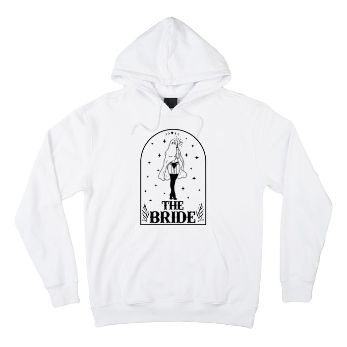 Ghost Bride Coven Witchy Gothic Wedding Bachelorette Party Hoodie