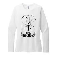 Ghost Bride Coven Witchy Gothic Wedding Bachelorette Party Womens CVC Long Sleeve Shirt