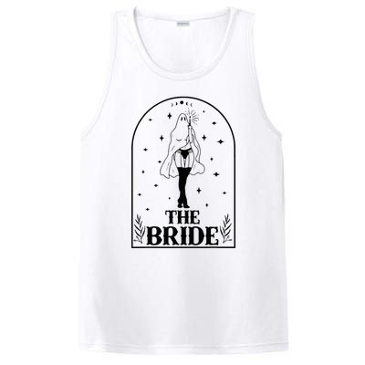 Ghost Bride Coven Witchy Gothic Wedding Bachelorette Party PosiCharge Competitor Tank