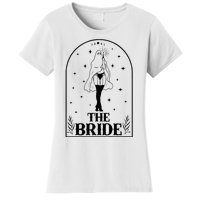 Ghost Bride Coven Witchy Gothic Wedding Bachelorette Party Women's T-Shirt