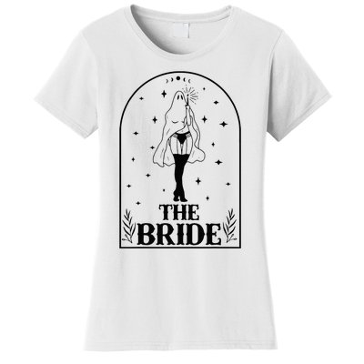 Ghost Bride Coven Witchy Gothic Wedding Bachelorette Party Women's T-Shirt