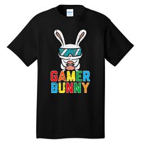 Gamer Bunny Cute Easter Video Game Gaming Tall T-Shirt