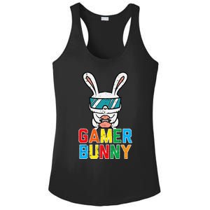 Gamer Bunny Cute Easter Video Game Gaming Ladies PosiCharge Competitor Racerback Tank