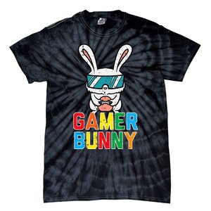 Gamer Bunny Cute Easter Video Game Gaming Tie-Dye T-Shirt