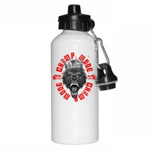 Gorilla Boxing Champ Mode Fighter Mma King Beast Gift Aluminum Water Bottle