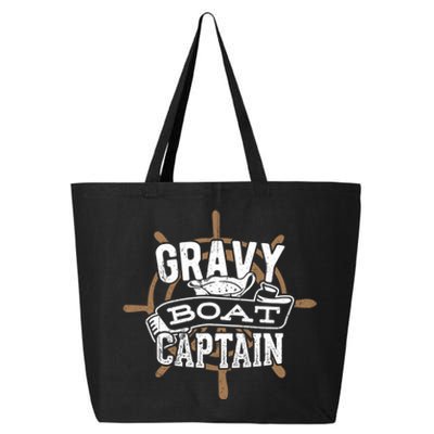 Gravy Boat Captain Great Gift Matelot Funny Gift 25L Jumbo Tote