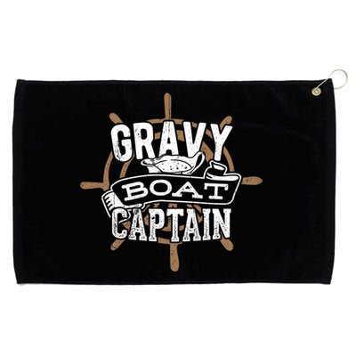 Gravy Boat Captain Great Gift Matelot Funny Gift Grommeted Golf Towel