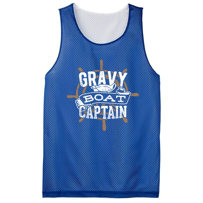 Gravy Boat Captain Great Gift Matelot Funny Gift Mesh Reversible Basketball Jersey Tank