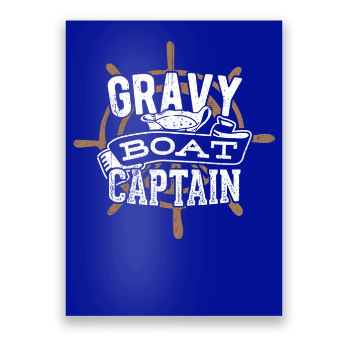 Gravy Boat Captain Great Gift Matelot Funny Gift Poster