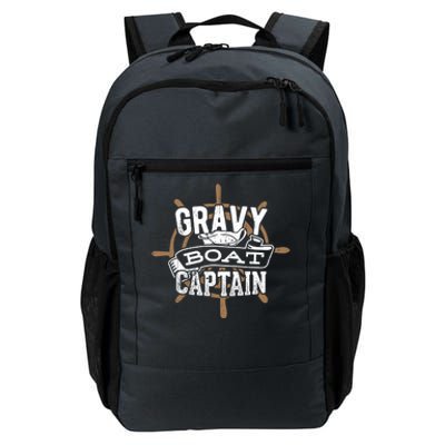 Gravy Boat Captain Great Gift Matelot Funny Gift Daily Commute Backpack