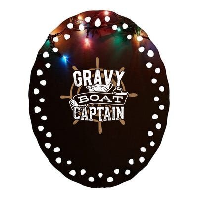 Gravy Boat Captain Great Gift Matelot Funny Gift Ceramic Oval Ornament